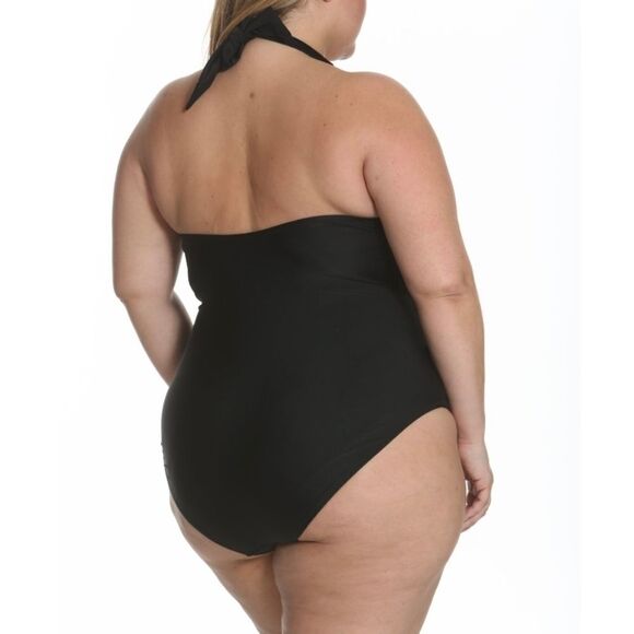 Sun and Sea Solid As A Rock Front Zipper One Piece - Picture 3 of 8